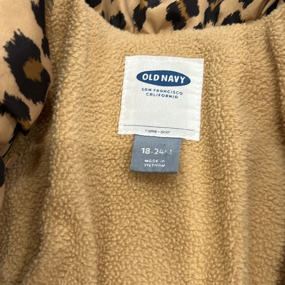 Baby leopard winter coat - Picture 3 of 4